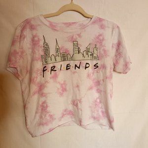 FRIENDS Raw Hem Graphic T Shirt